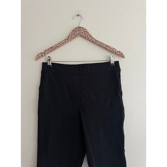 SPANX The Perfect Fit Black Ponte Kick Flare Pants Size Large - Picture 4 of 7